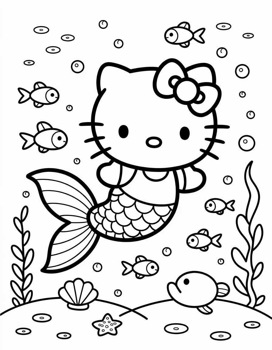Mermaid Hello Kitty